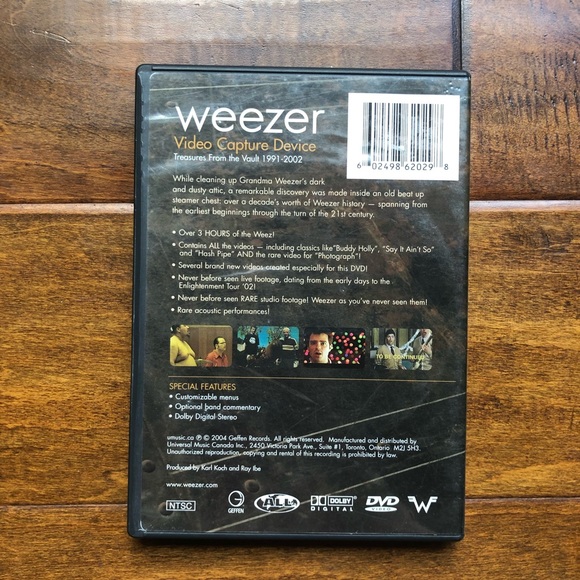 WEEZER MUSIC VIDEO DVD - Picture 2 of 13